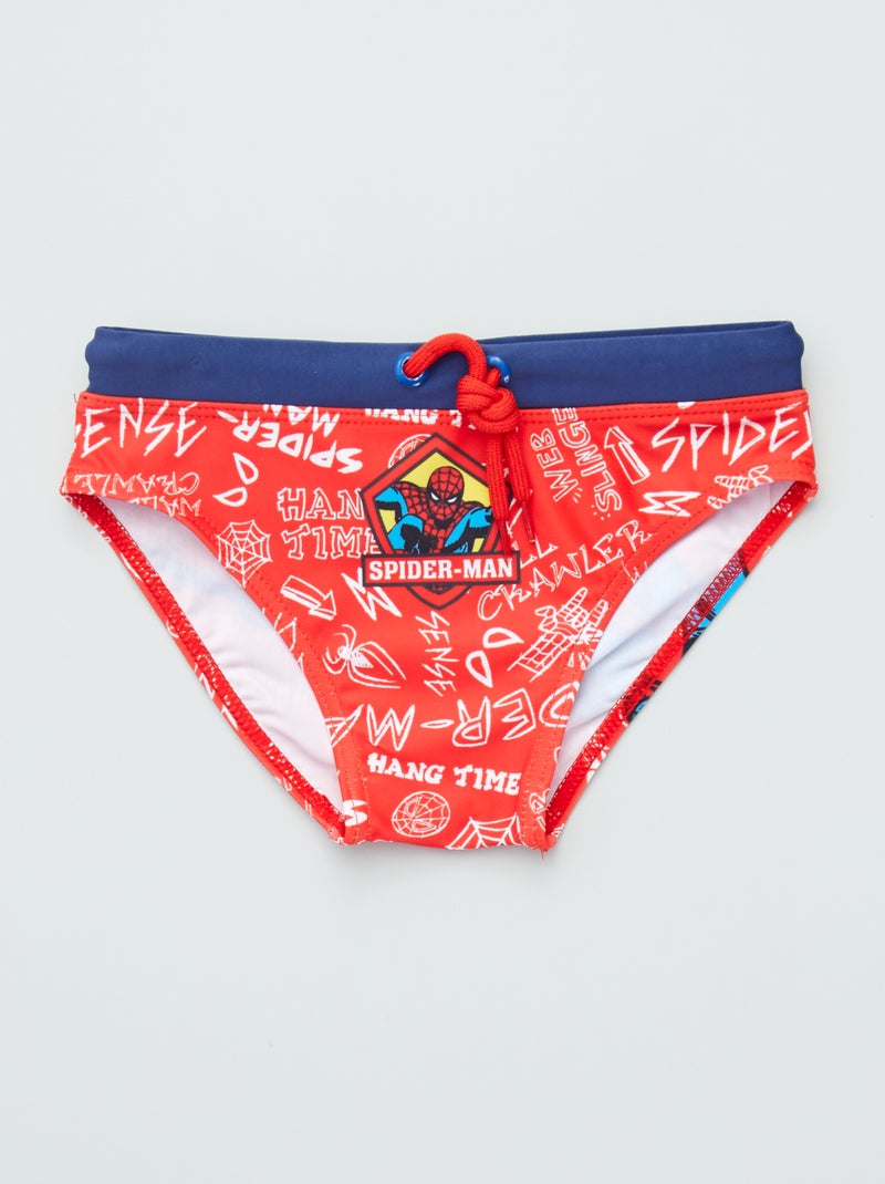 Cuecas de banho 'Homem-Aranha' Vermelho - Kiabi