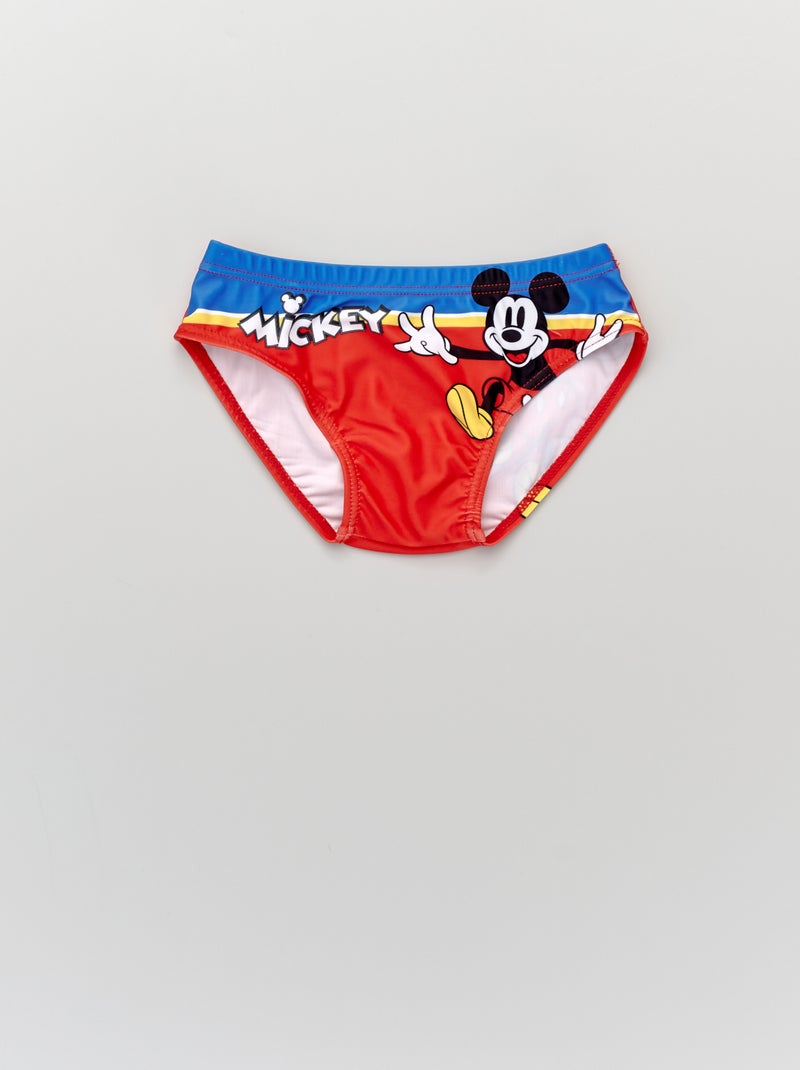 Cuecas de banho 'Mickey' Vermelho - Kiabi