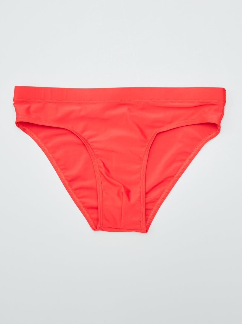 Cuecas de banho para piscina VERMELHO - Kiabi