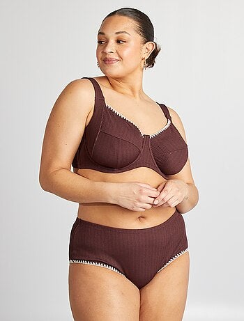 Cuecas de biquíni bicolores