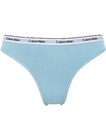 Cuecas de Biquíni Calvin Klein Jeans para Mulher Brancas/Azuis