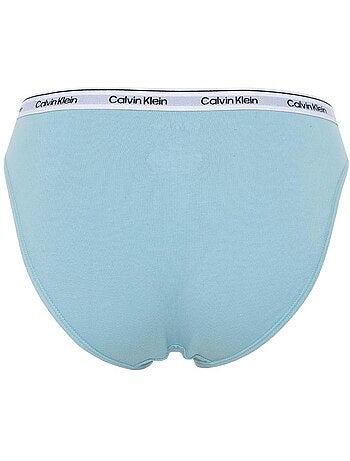 Cuecas de Biquíni Calvin Klein Jeans para Mulher Brancas/Azuis