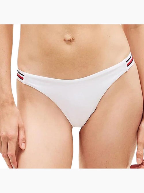 Cuecas de biquíni cheeky brancas tommy hilfiger para mulher - Kiabi Cuecas de biquíni cheeky brancas tommy hilfiger para mulher - Kiabi