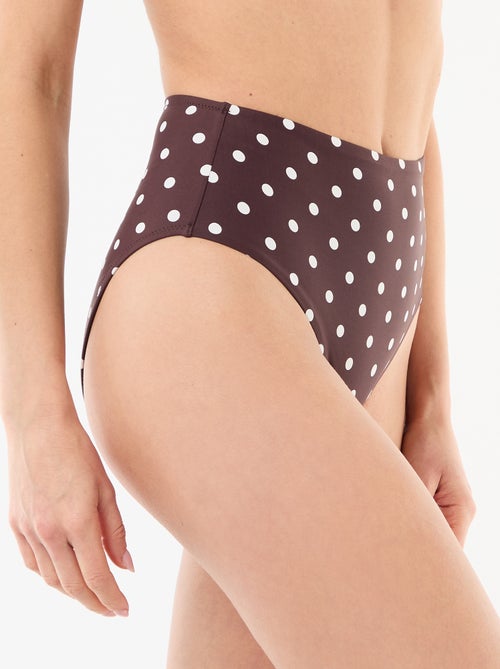 Cuecas de biquíni modeladoras de cintura alta - Kiabi