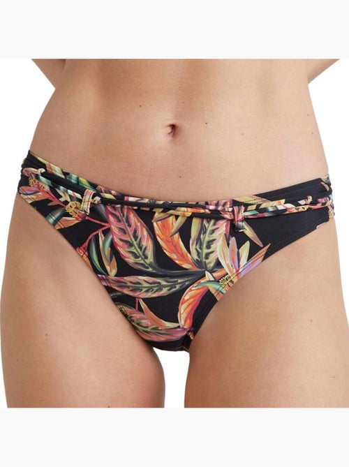 Cuecas de Biquíni O'Neill Cruz Pretas Estampadas para Mulher - Kiabi Cuecas de Biquíni O'Neill Cruz Pretas Estampadas para Mulher - Kiabi