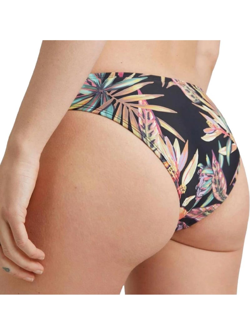 Cuecas de Biquíni O'Neill Cruz Pretas Estampadas para Mulher Preto Multicolorido - Kiabi