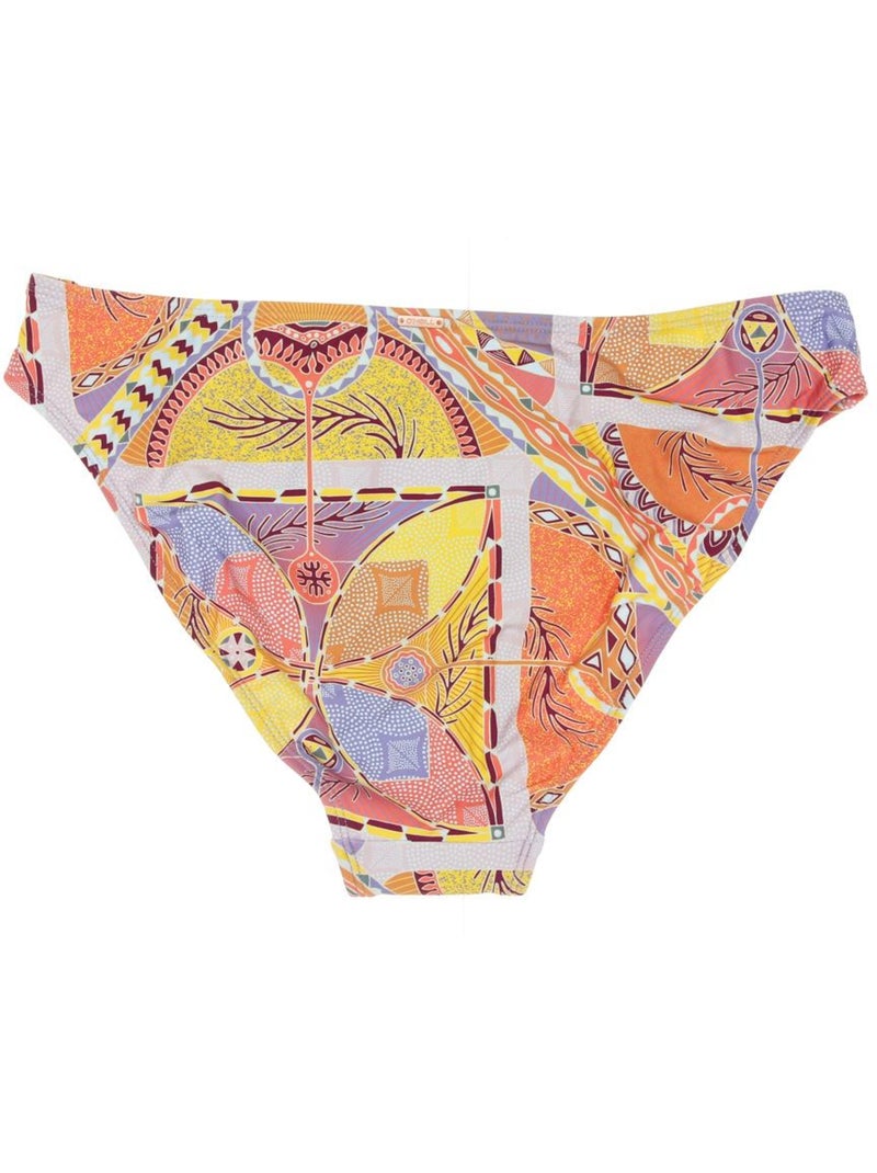Cuecas de Biquíni O'Neill Rita para Mulher Rosa/Amarelo Roxo - Kiabi