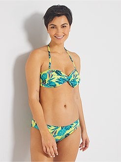 Cuecas de biquíni para mulher estampadas - Kiabi