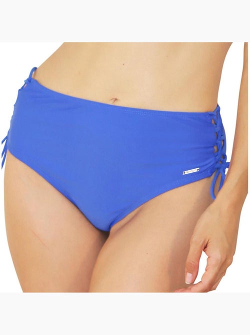 Cuecas de biquíni tanga azul royal sun project para mulher - Kiabi Cuecas de biquíni tanga azul royal sun project para mulher - Kiabi