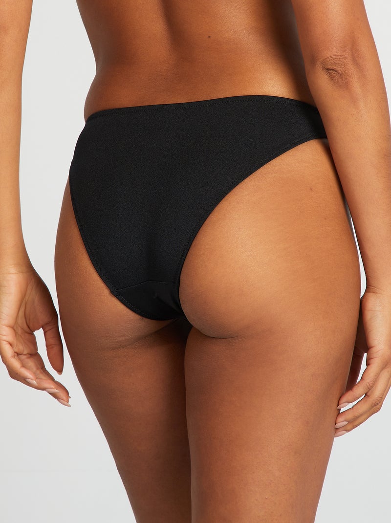 Cuecas de fato de banho básicas Preto - Kiabi