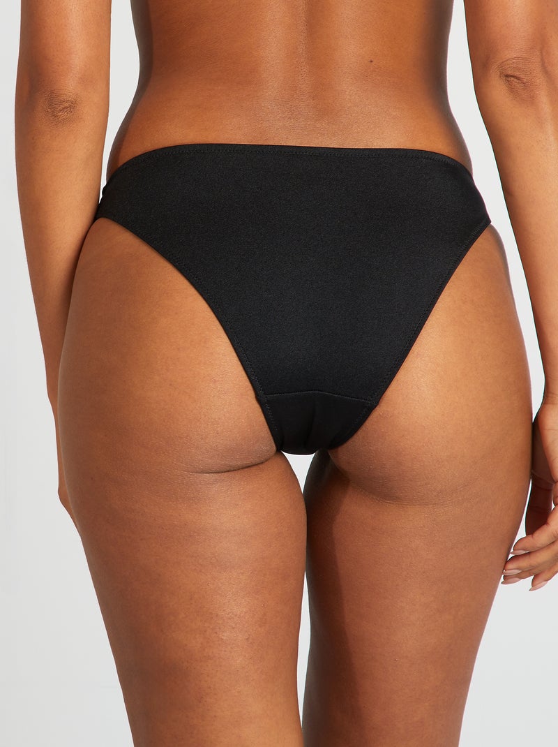 Cuecas de fato de banho básicas Preto - Kiabi