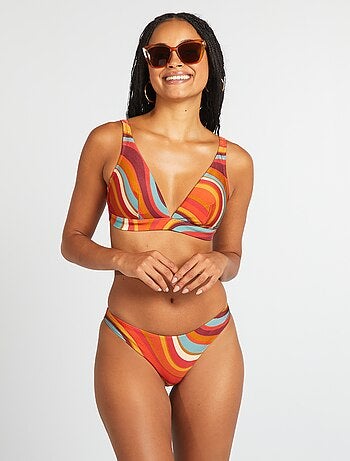 Cuecas de fato de banho com estampado psicadélico