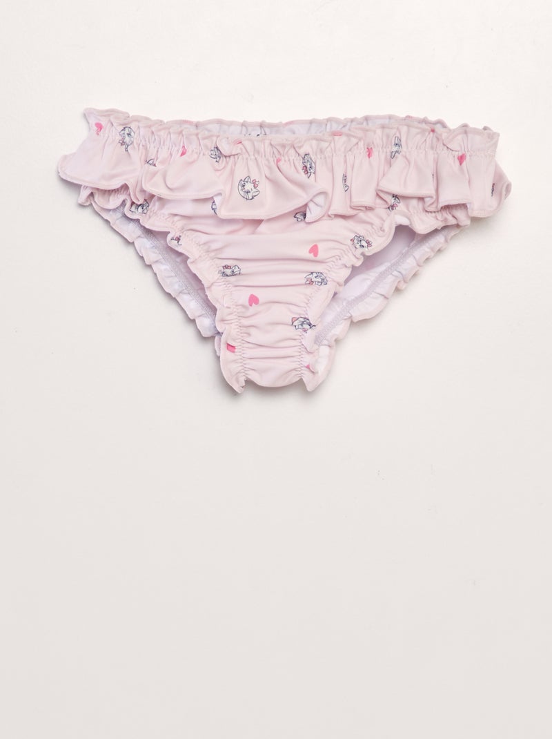 Cuecas de fato de banho com folhos 'Disney' ROSA - Kiabi