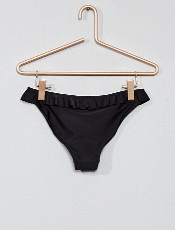 Cuecas de fato de banho com folhos - Kiabi