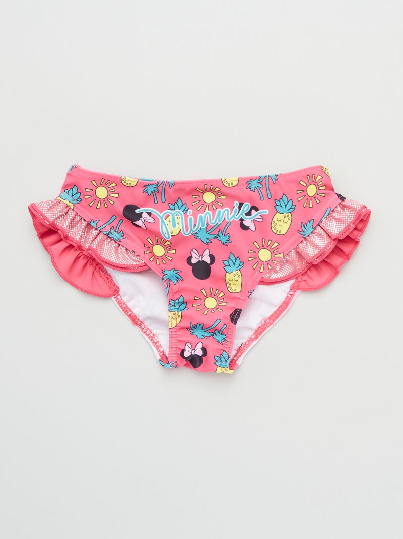 Cuecas de fato de banho 'Minnie Mouse' Fuxia - Kiabi