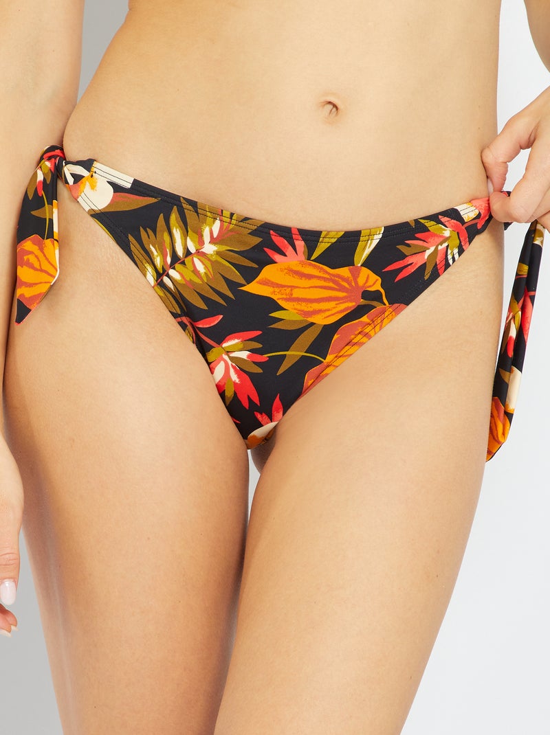 Cuecas de fato de banho para mulher 'Sans Complexe' PRETO - Kiabi