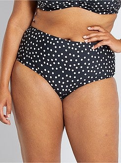 Cuecas de fato de banho pontilhadas - Kiabi