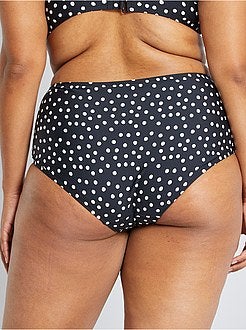 Cuecas de fato de banho pontilhadas - Kiabi