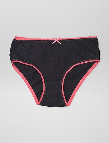 Cuecas em algodão estampadas - lote de 5