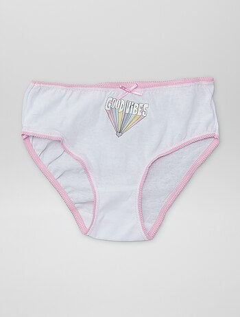 Cuecas estampadas - lote de 3