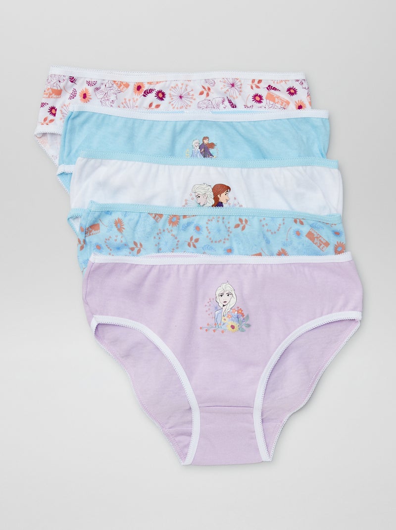 Cuecas 'Frozen'  - lote de 5 AZUL - Kiabi