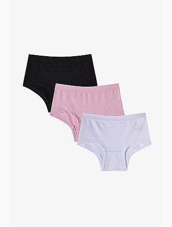Cuecas hipster básicas, pack de 3 penti
