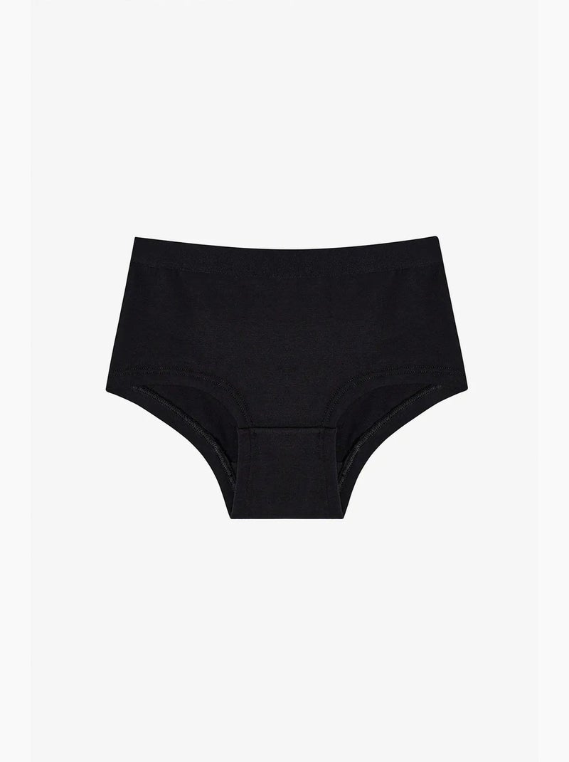 Cuecas hipster básicas, pack de 3 penti Preto Rosa Branco - Kiabi