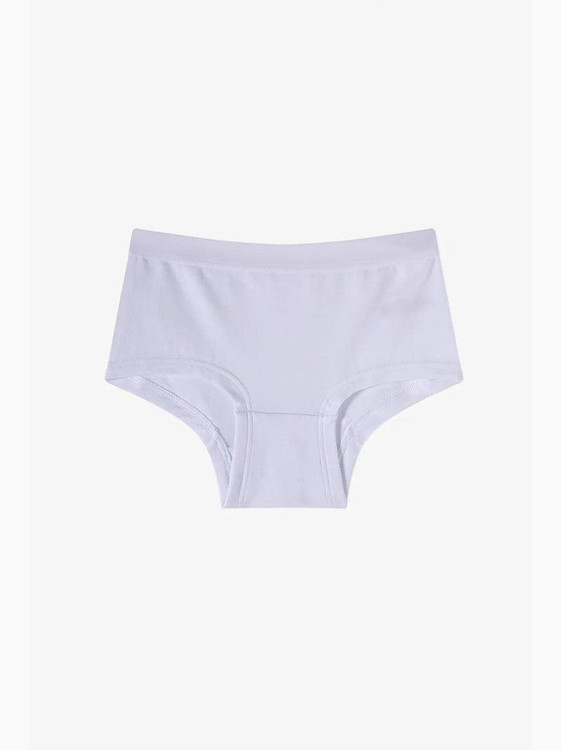 Cuecas hipster básicas, pack de 3 penti Preto Rosa Branco - Kiabi