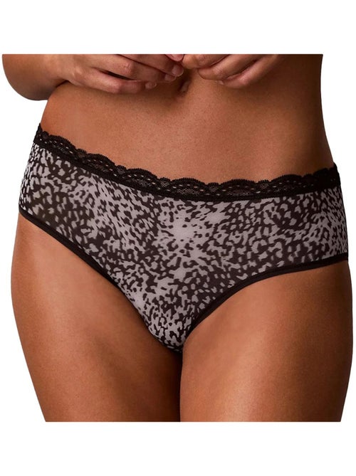 Cuecas hipster calvin klein jeans para mulher com padrão leopardo preto - Kiabi Cuecas hipster calvin klein jeans para mulher com padrão leopardo preto - Kiabi