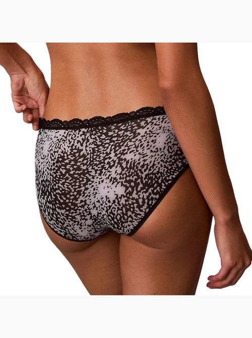 Cuecas hipster calvin klein jeans para mulher com padrão leopardo preto - Kiabi Cuecas hipster calvin klein jeans para mulher com padrão leopardo preto - Kiabi