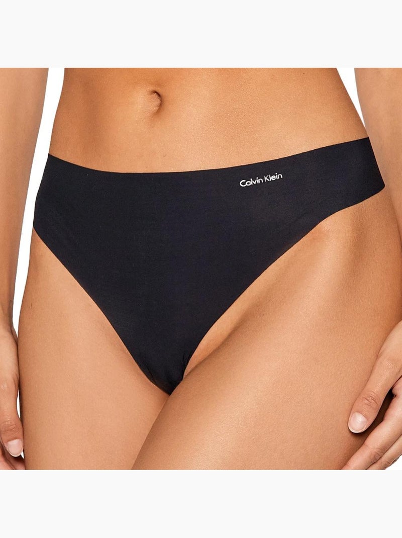 Cuecas hipster calvin klein jeans string preto para mulher Preto - Kiabi