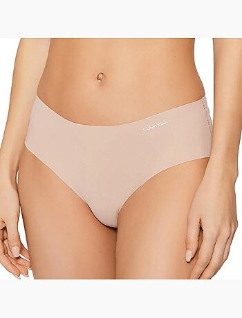 Cuecas hipster culotte nude para mulher calvin klein jeans