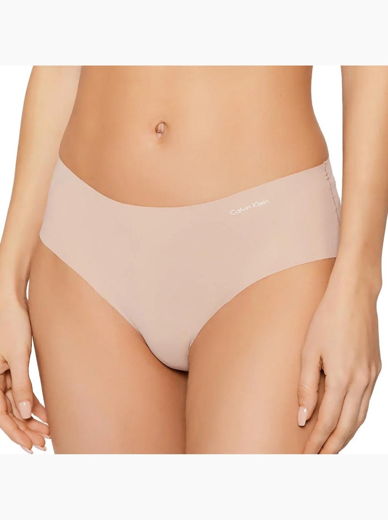 Cuecas hipster culotte nude para mulher calvin klein jeans Bege - Kiabi