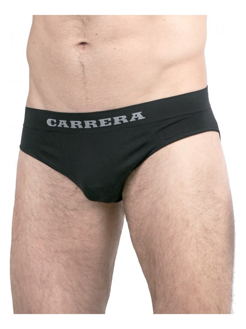 Cuecas homem desporto Carrera pack de 2 Preto - Kiabi