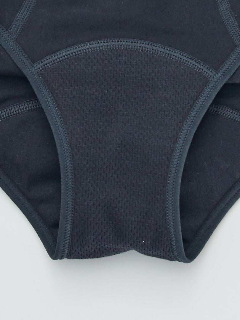 Cuecas absorventes para mulher 'DIM Oups' - Preto - Kiabi - 25.00€