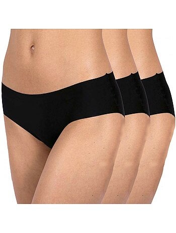 Cuecas microfibra pack de 3 mulher