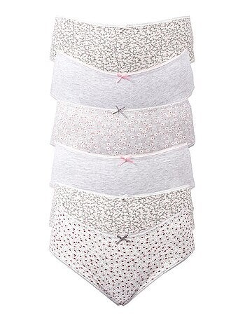Cuecas Mulher Conforto Máximo Renda - Pack de 6