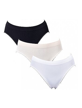 Cuecas Mulher Conforto Sustentação Algodão - Pack de 3