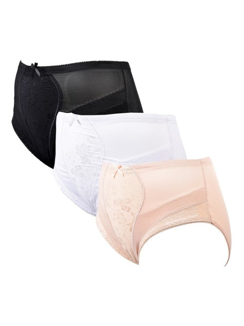 Cuecas Mulher INFINITIF - Pack de 3 - Kiabi Cuecas Mulher INFINITIF - Pack de 3 - Kiabi