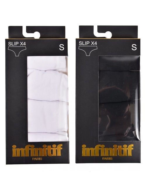 Cuecas Mulher INFINITIF - Pack de 8 - Kiabi Cuecas Mulher INFINITIF - Pack de 8 - Kiabi