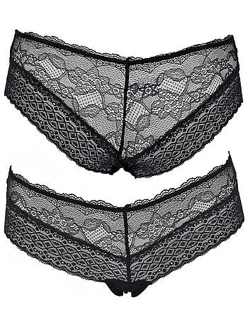 Cuecas Mulher INFINITIF com Renda - Pack de 6