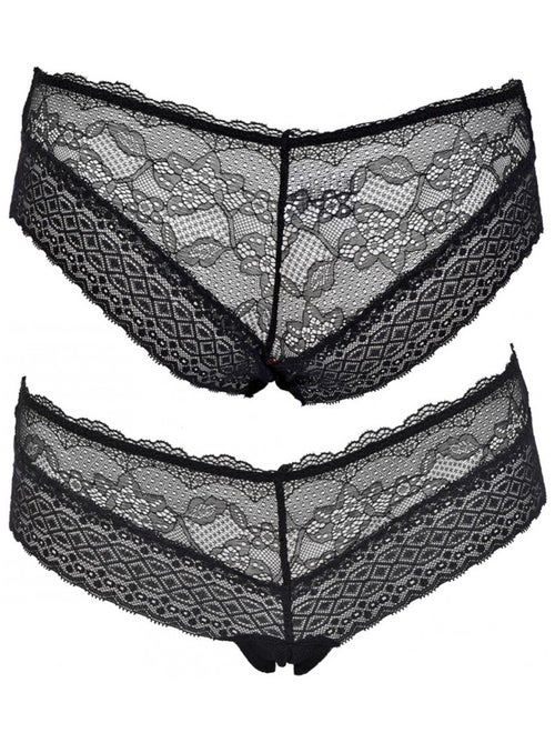 Cuecas Mulher INFINITIF com Renda - Pack de 6 - Kiabi Cuecas Mulher INFINITIF com Renda - Pack de 6 - Kiabi