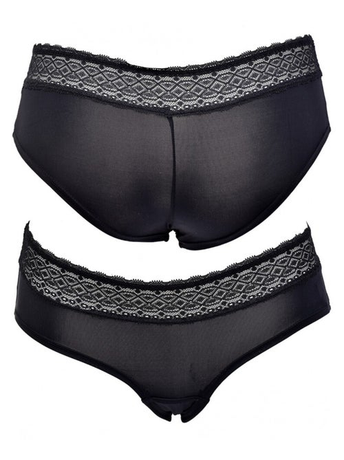 Cuecas Mulher INFINITIF com Renda - Pack de 6 - Kiabi Cuecas Mulher INFINITIF com Renda - Pack de 6 - Kiabi