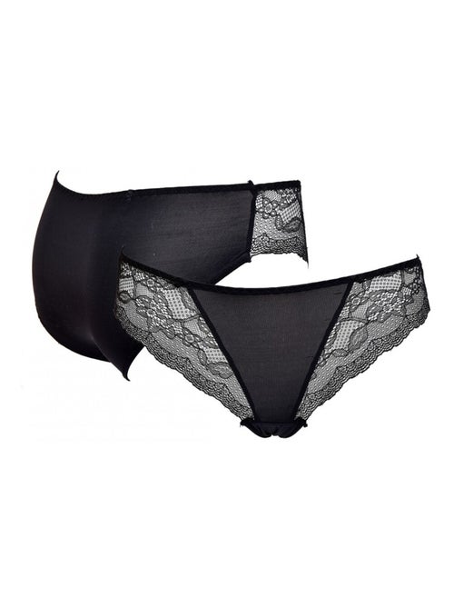 Cuecas Mulher INFINITIF com Renda - Pack de 6 - Kiabi Cuecas Mulher INFINITIF com Renda - Pack de 6 - Kiabi
