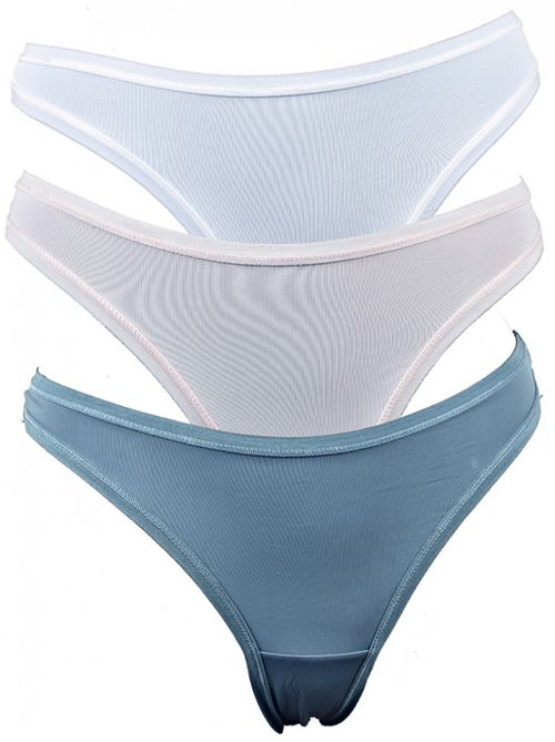 Cuecas Mulher INFINITIF Conforto Qualidade - Pack Sortido - Kiabi Cuecas Mulher INFINITIF Conforto Qualidade - Pack Sortido - Kiabi