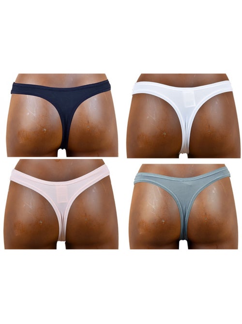 Cuecas Mulher INFINITIF Conforto Qualidade - Pack Sortido - Kiabi Cuecas Mulher INFINITIF Conforto Qualidade - Pack Sortido - Kiabi