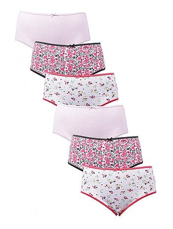 Cuecas Mulher INFINITIF MAXI Algodão - Pack de 6