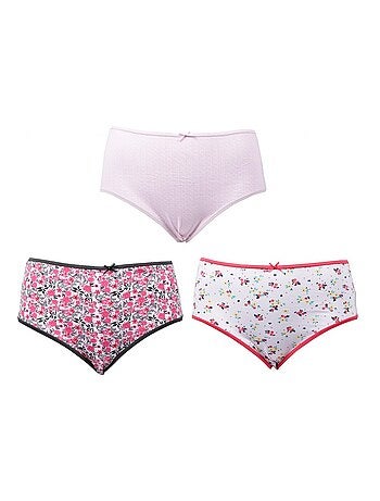 Cuecas Mulher INFINITIF MAXI Algodão - Pack de 6