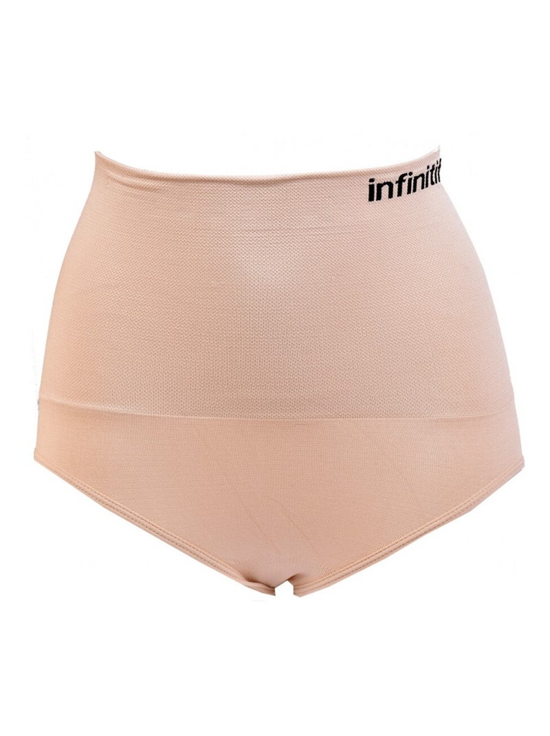 Cuecas Mulher INFINITIF Microfibra - Pack de 3 Branco Bege Preto - Kiabi