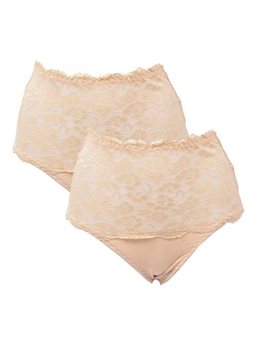 Cuecas Mulher KINDY - Pack de 2 - Kiabi Cuecas Mulher KINDY - Pack de 2 - Kiabi